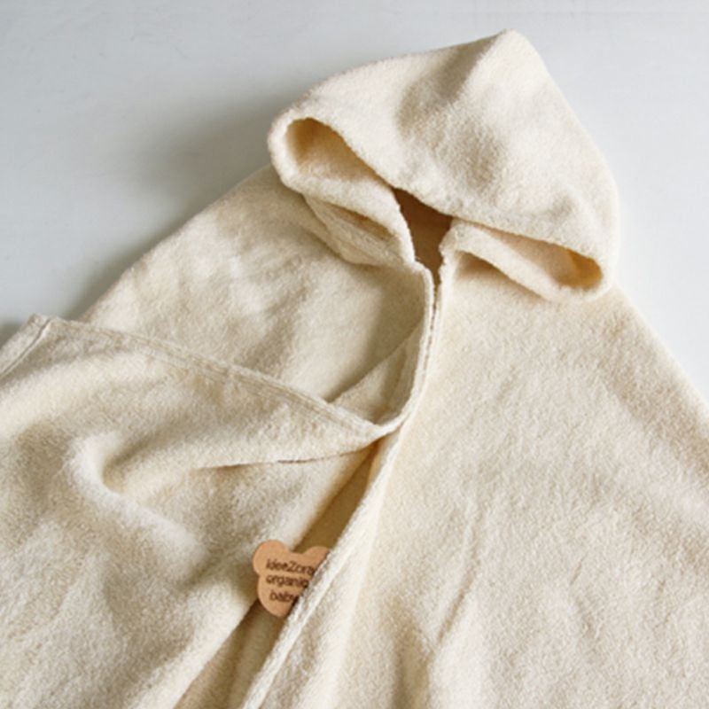 idee Zora イデゾラ オーガニック ベビー フード付バスタオル | 今治