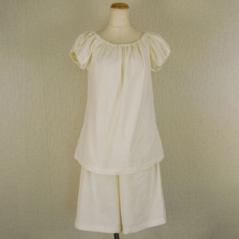 idee Zora イデゾラ ナチュラルタイム パイル 半袖ナイティセット