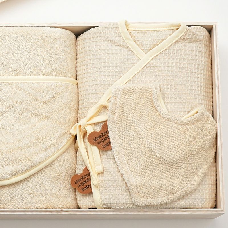 idee Zora イデゾラ オーガニック ベビー ギフトセット 木箱入り 出産